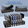 10-Port USB PD Charging Station with Storage Rack for Tablets & Phones