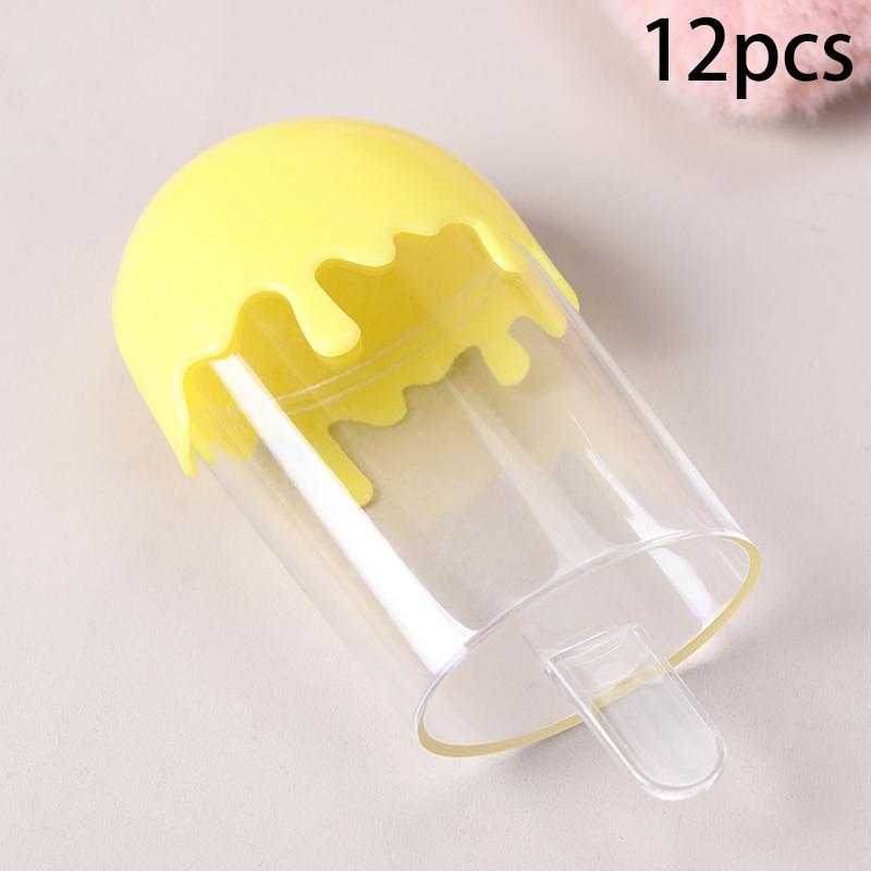 12 Stück Kreative Niedliche Plastik Eiscreme Süßigkeitenboxen Für Hochzeit Babyparty Kindergeburtstagsparty Süßigkeitenbehälter Süßigkeitenetui