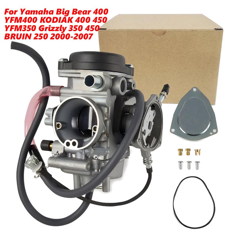 

НОВИЙ Карбюратор Карб для Мотоцикла Yamaha Big Bear 400 YFM400 KODIAK 400 450 YFM350 Grizzly 350 450 BRUIN 250 2000-2007 Квадроцикл