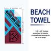 West Ham United FC Print Beach Towel, Large Soft Quick Dry Towel for Beach Camping Swimming