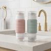Leak-proof Travel Sub-bottling 2 in 1 Squeeze Bottle Double-Head Travel Bottle  Shampoo Storage