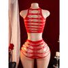 Sexy Transparent Erotic Lingerie Mesh Lace Hollow Out Pantie Porn Babydoll Open Bra Exotic Underwear Sheer Seductive Sex Outfits