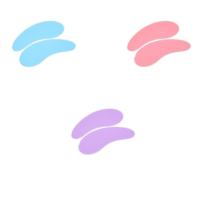 1 Paar Neue Wiederverwendbare Augenpads Silikonstreifen Wimpernlifting Wimpernverlängerung Hydrogel-Pads Unteraugen-Gel-Patch Make-up-Werkzeuge