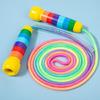 Wood Handle Jump Rope Skipping Kids 2.5/5m Adjustable Rope Skipping Fitness Rope