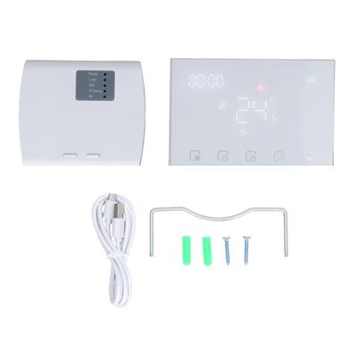 Water Heating Thermostat Touch Screen WIFI Voice Control Wireless Thermostat USB Timing Programming
