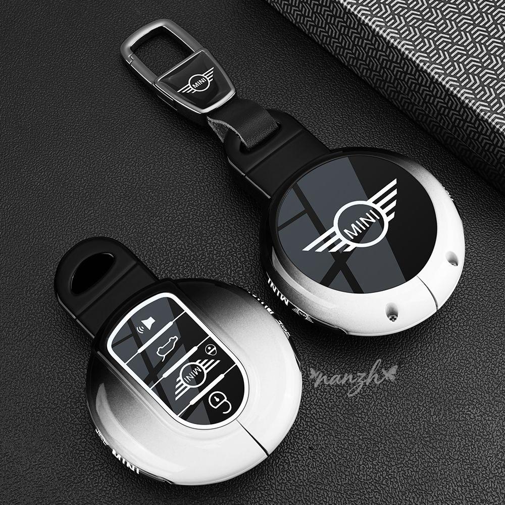 HEQW2 ar Remote Key Case Cover Fob Protector Shell Keychain For BMW Mini COOPERS COUNTRYMAN ONE CLUBMAN F56 F55 F54 F57 F60 Roadster