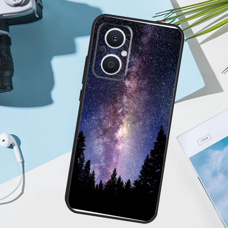 

Star Space Moon Night Case For OPPO Reno 13 13F 12 11 F 8T 7 8 10 Pro OPPO Find X8 Pro X6 X3 X5 Lite Cover Funda OPPO Find X5 Lite