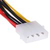 4 Pin Ide 1-To-3 Molex Ide Female Power Supply Splitter Exentsion Adapter Cable