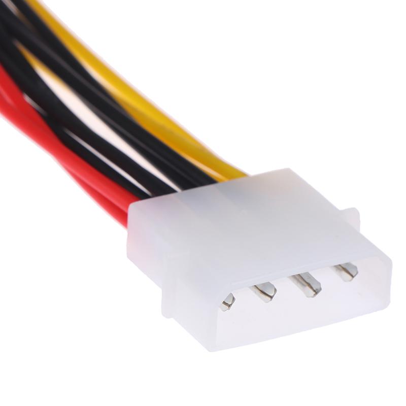 4 Pin Ide 1-To-3 Molex Ide Female Power Supply Splitter Exentsion Adapter Cable
