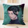 Cartoon Figure Suguru Geto Lucky Dragon Pillow Cover Sofa Cushion Cover Home Room Decoration Children Gift