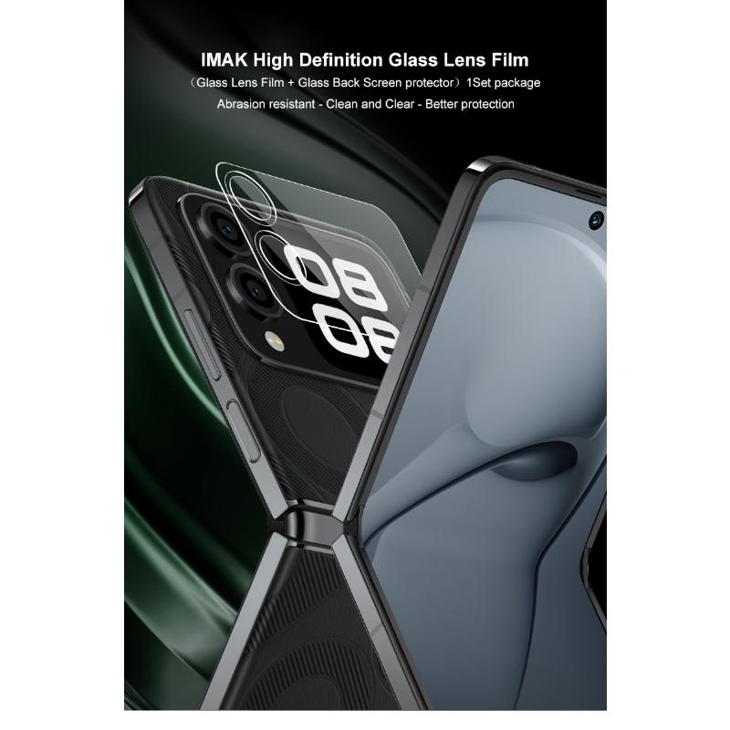 For Huawei Nova Flip Glass IMAK High Definition Glass Lens Film
