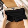 Women's Ice Silk Boxer Briefs: Mid-Waist, Comfortable & Breathable Safety Pants