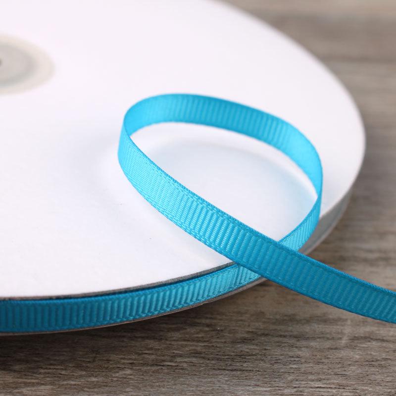 6mm Double-Sided Ribbed Satin Ribbon for DIY Bows, Hair Accessories, Packaging, and Weaving Decorations