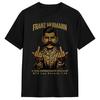 Vintage Franz Hermann MAX-VERSTAPPEN Flipping The Bird T Shirt Summer Cotton T-Shirts Men's Clothing Women's Casual Tee Shirt