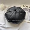 Women's Versatile Leather Beret Hat