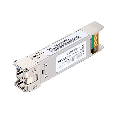 10Gtek 25G SFP28 Optical Transceiver, 25GBase-LR Module, 1310nm SMF, Up To 10km, Cisco SFP-25G-LR-S Compatible