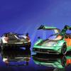 1:24 Pagani Huayra BC Alloy Sports Model Diecast Metal Racing Car Vehicles Model Simulation Sound Light Collection Kids Toy Gift