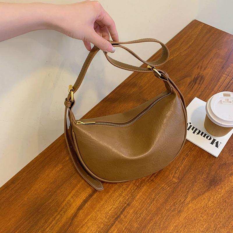 High-end Dumpling Bag Women's New Casual Trendy Versatile Retro Fashion Messenger Bag