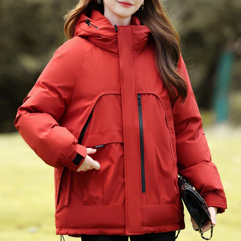 Modă Palton Femei Jachete de Iarnă cu Glugă Largi Groase Calde Parkas Femei