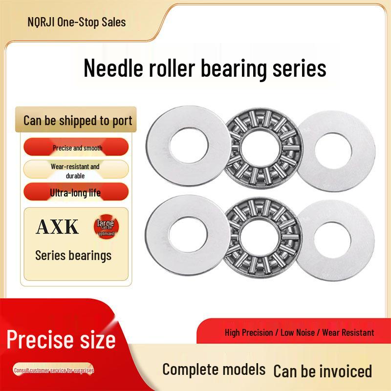 Ultradünnes Flach-Axial-Rollenlager (Innendurchmesser: 4-30mm)