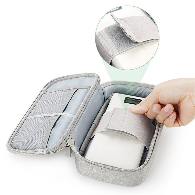 Travel Cable Organizer Bag Pouch Electronic Accessories Gadget Carry Case Portable Waterproof Storage Bag for Cable Cord