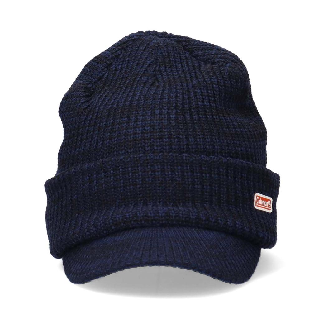 Coleman knit cap with brim fleece-lined