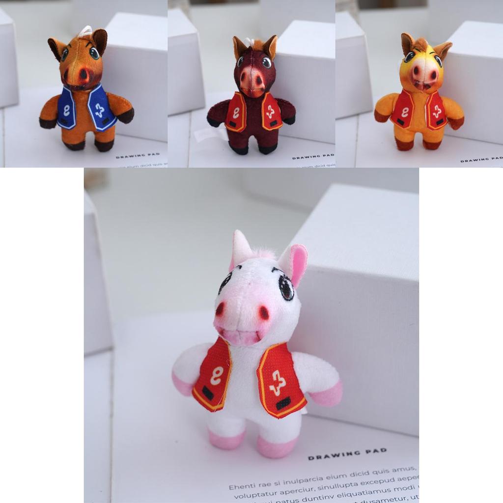 Jucărie Ponei de Pluș Moale Animal Umplut cu Umplutură de Bumbac PP Pentru Decorul Camerei Copiilor