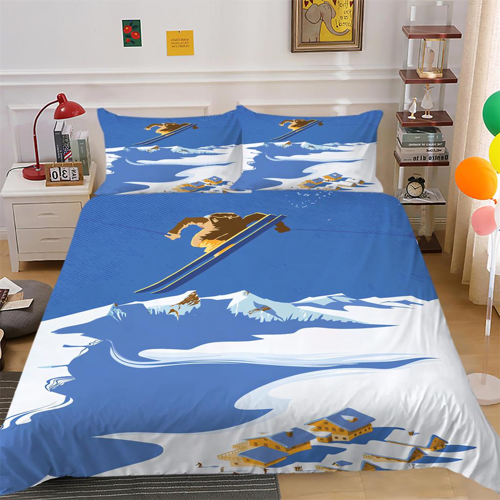 Bettwäschesets Bettwäsche Outdoor Extremsport Kissenbezug Heim Bettwäsche Bettbezug-Set