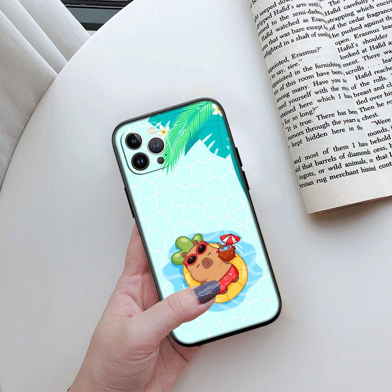 Cartoon  Capybara New High-End Cover Phone Case for Redmi Note 13 14 Pro+ Plus A3 13X 13C 14S 14C