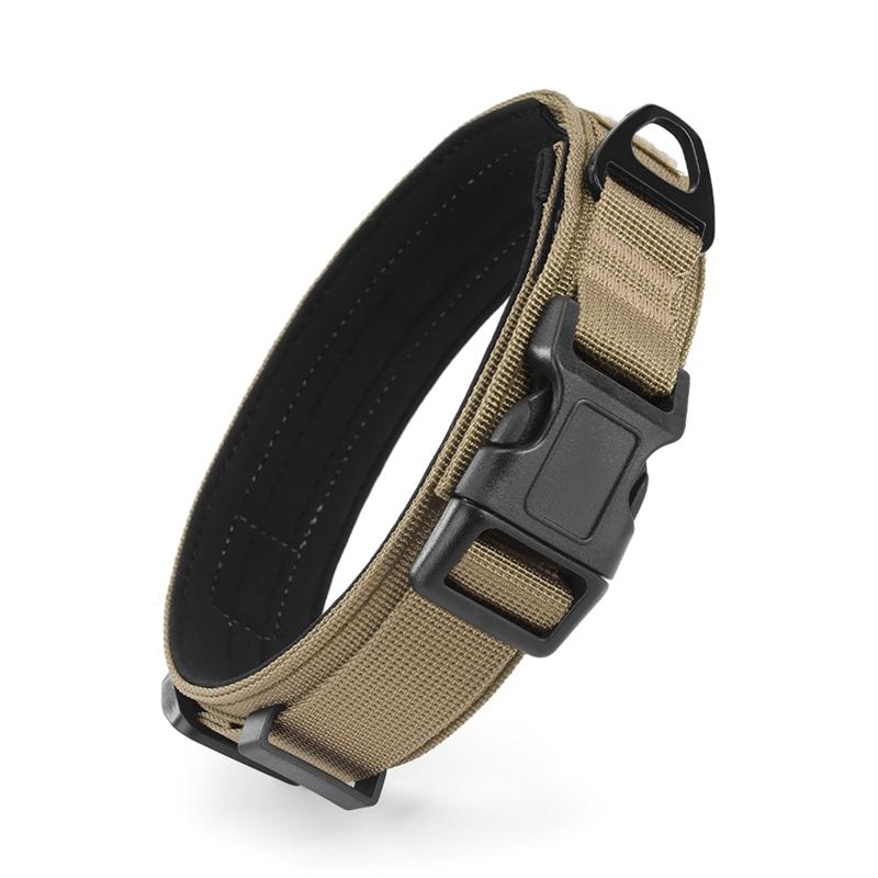 

Собачий ошейник Средний и Крупный Собака Уличный Тактический Ошейник Взрывной Удар Ошейник для Питомца L