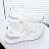 Sommer Damen Schuhe neue atmungsaktive Mesh-Schuhe Kinder Koreanische Version vielseitige kleine weiße Schuhe Plateau Sportschuhe lässige Dad-Schuhe Damen