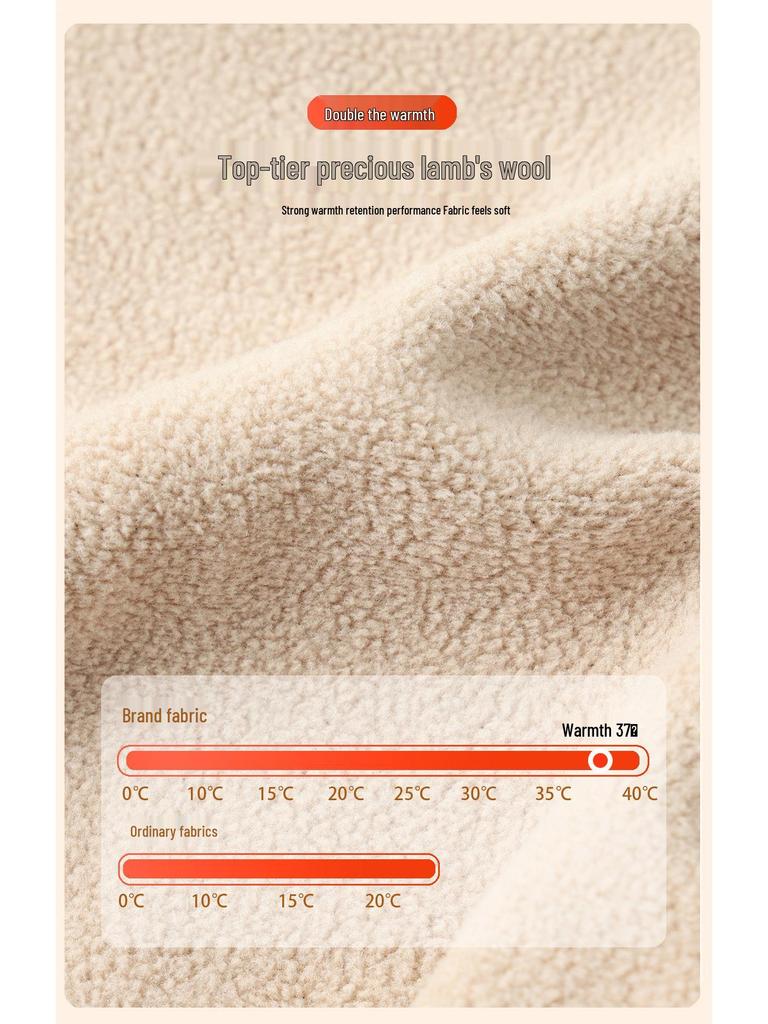 Herren Übergröße Extra Warmes Fleecegefüttertes Unterwäscheset für Herbst und Winter