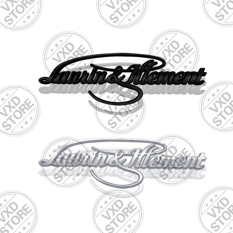 AAAIY1 Für L&K Laurin & Klement Kodiaq Octavia Superb Scala Karoq skoda Auto 3D Metall Plakette Aufkleber Auto Heckklappe Emblem