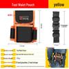 Portable Electrician Tool Belt: Sturdy, Multifunctional Waist Pouch for Construction Site Storage