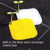 Floor Drain Deodorizer Bathroom Silicone Bean Sprout Mat Anti-Odor Cover Toilet Sewer Anti-Insect Anti-Odor Stopper Deodorizing Cover