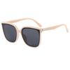 Korean Celebrity Style Women's Large Frame UV Protection Fashion Sunglasses