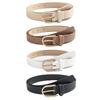 Ladies' Belt: Casual and Versatile, Smooth Basic Ladies' Belt Set