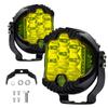 2PCS 3inch LED Driving Light 75W 15000LM Work Light Pods Spot Flood Combo Beam Fog Lamp Offroad