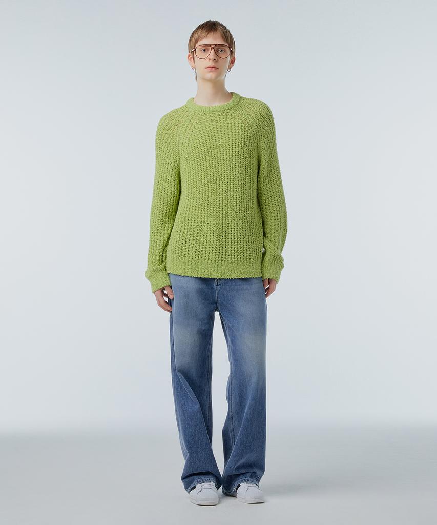 INSTANTFUNK Ms Raglan Knit Pullover - Green