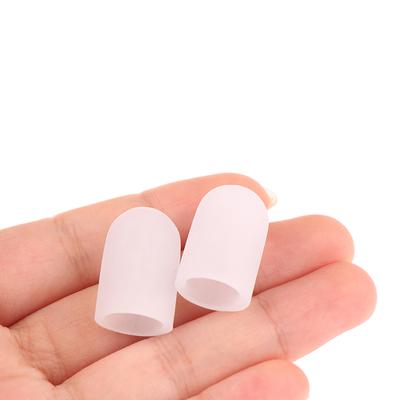 2Pcs Silicone Gel Little Toe Tube Blisters Corrector Pinkie Protector Gel