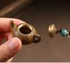 Green Sandalwood Teapot Keychain & Phone Charm