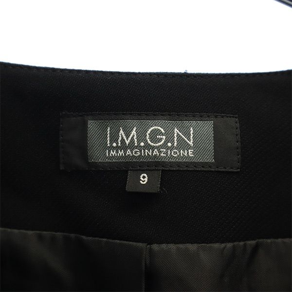 IMMAGINAZIONE No color jacket 9 black Women Used