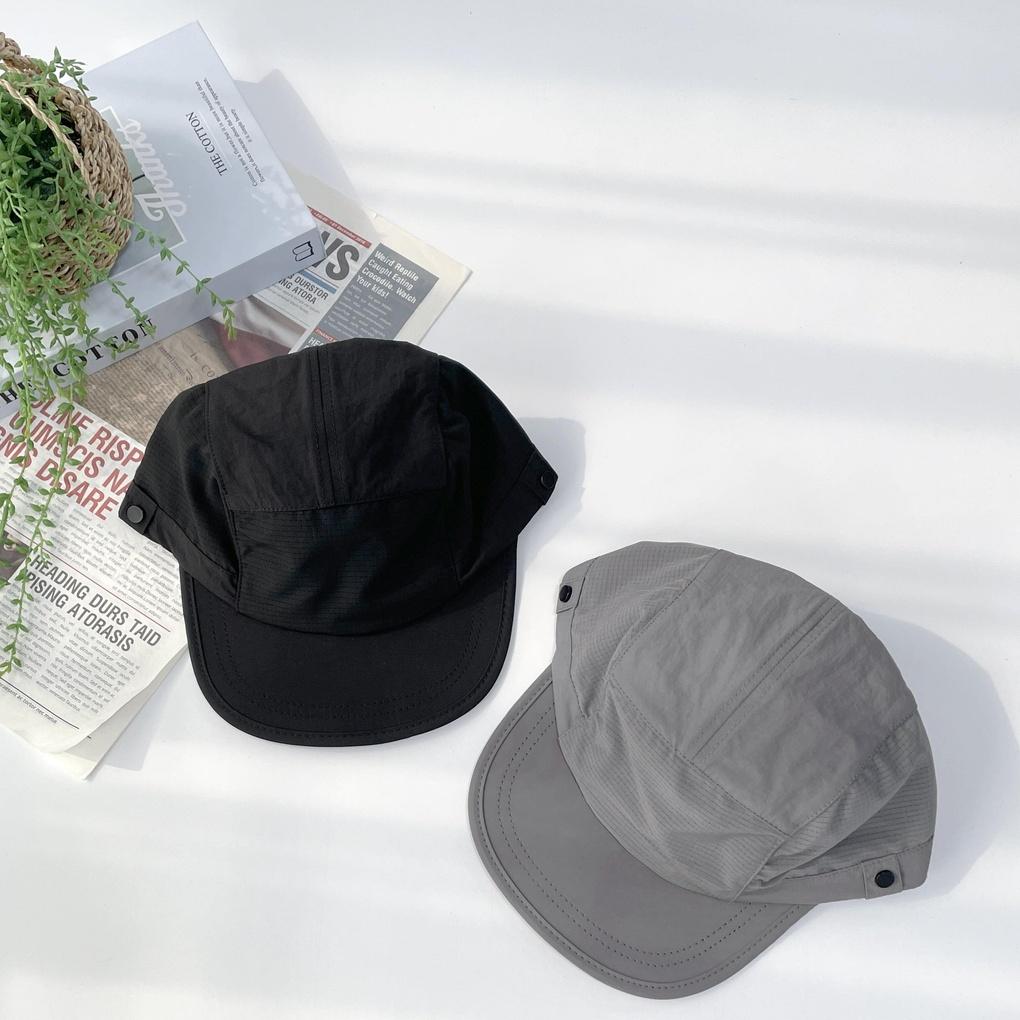Unisex Daily Rustling Button Camp Cap