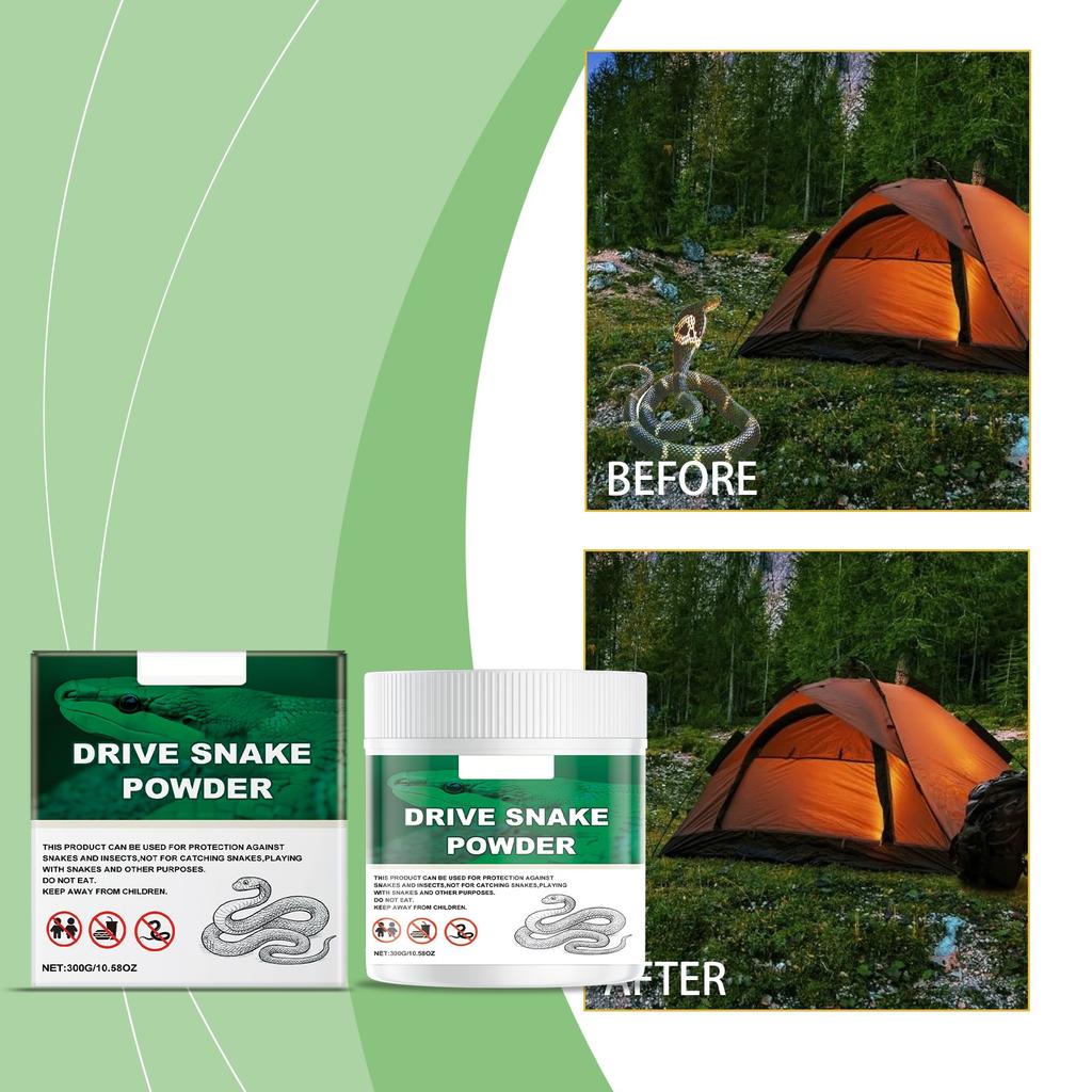 Outdoor Snake Deterrent Protective Powder Surface Barrier Contact Deterrent Courtyard Camp Suitable