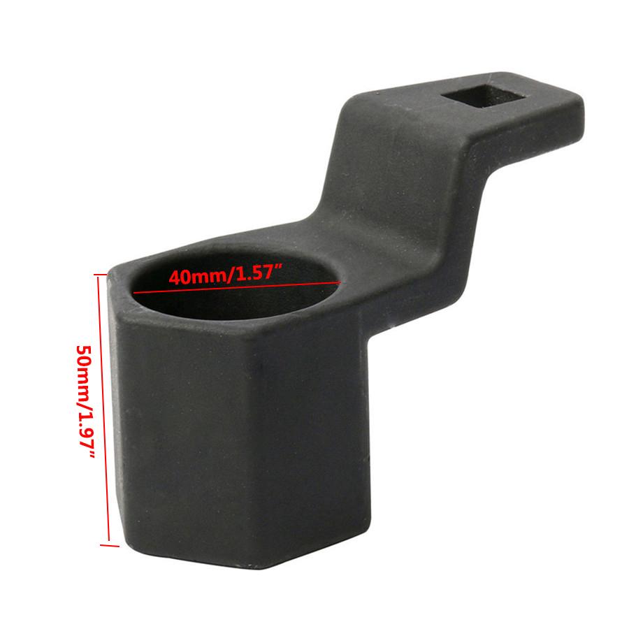 Portable Black 50mm Crankshaft Crank Pulley Wrench Holder Removal Spanner Tool