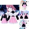 Adorable 2023 Spring Anime Costume Set Featuring Hatsune Miku Hanari Saki And Kirigaya Haruka With White Wings