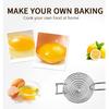 2 Packs Stainless Steel Egg White Separator - Long Handled Egg Yolk Filter Dishwasher Safe,No Drips and No Mess
