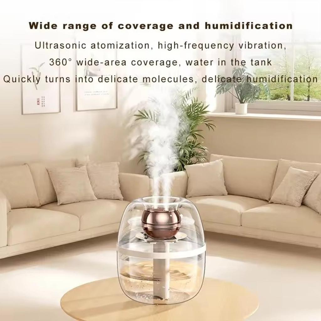 Humidifiers For Bedroom, Large Room Household Mute Nozzle Desktop Humidifier, Large Capacity Cool Mist Filters, Automatic Mode Humidity For Livi
