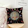 constellation retro romance cushion cover Comfortable soft Pillow Case for Sofa Living Room Home office Decor Protective Covers