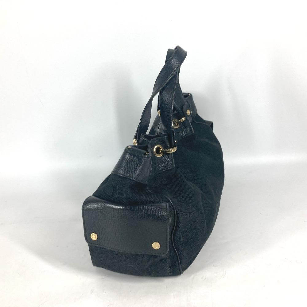 BVLGARI bulgari bulgari logomania Bag Shoulder Bag Tote Bag Canvas/Leather Black